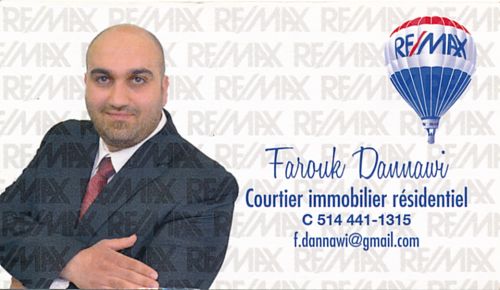RE/MAX - Farouk Dannawi à Laval